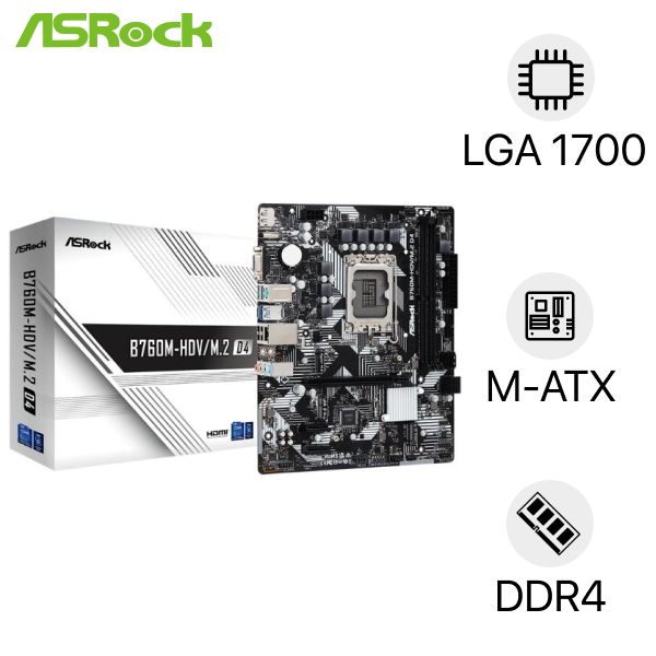 So S Nh Mainboard Asrock B M Hdv M D