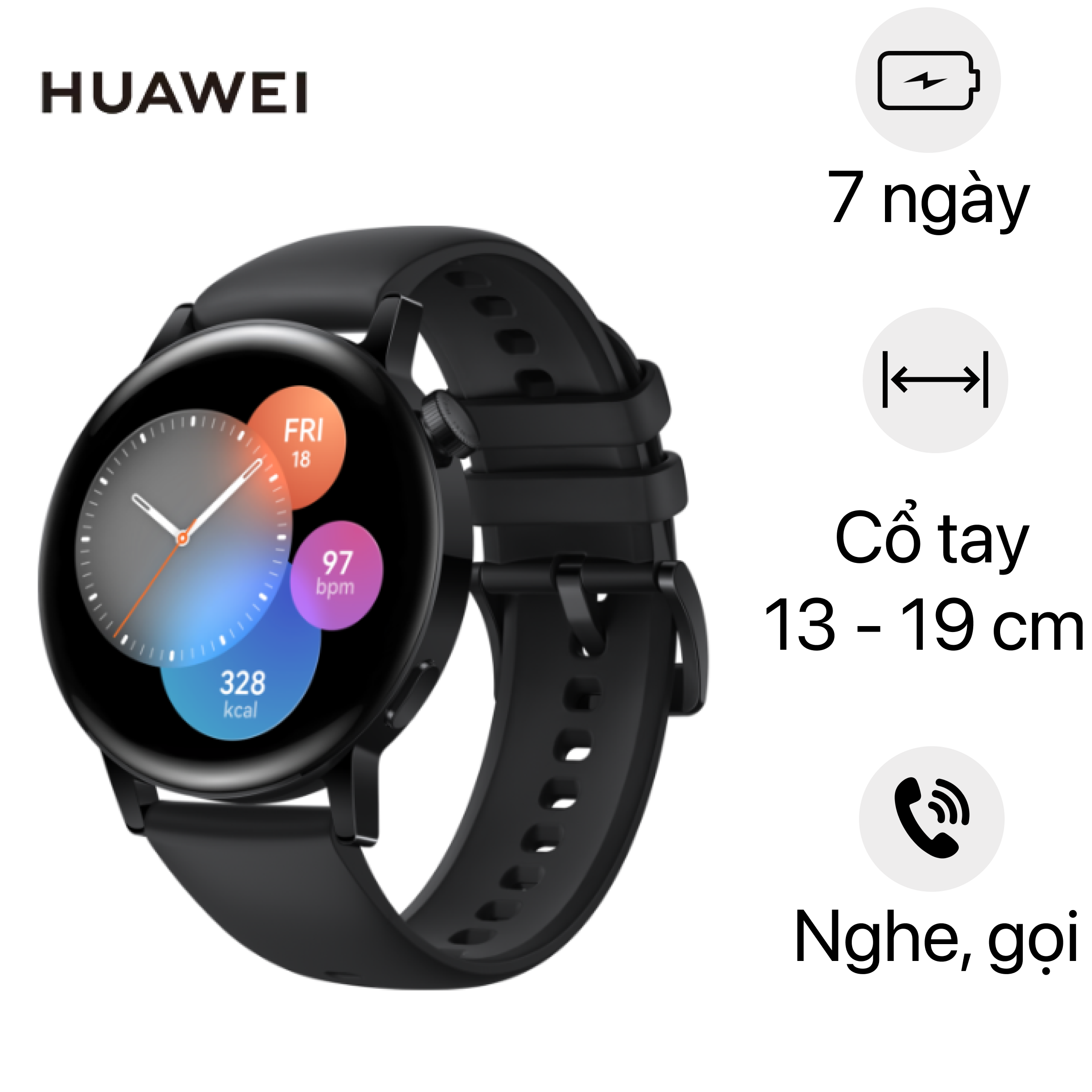 So S Nh Ng H Th Ng Minh Huawei Watch Gt Mm Silicone V Ng H