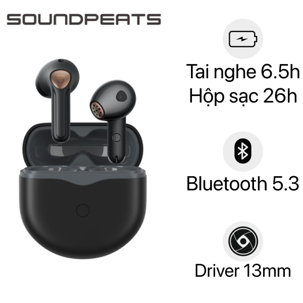 So S Nh Tai Nghe Bluetooth True Wireless Soundpeats Air