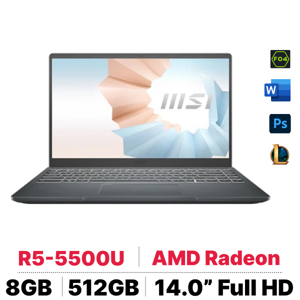 So sánh Laptop MSI Modern 14 B5M 062VN - Cũ Xước Cấn