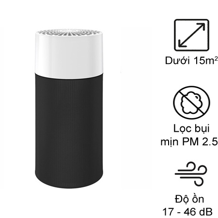 BAMBOOST 2Pack 411 Replacement Filter für Blueair Blue Pure 411 411 411 Auto  und Mini Luftreiniger,3 in 1 HEPA Filter