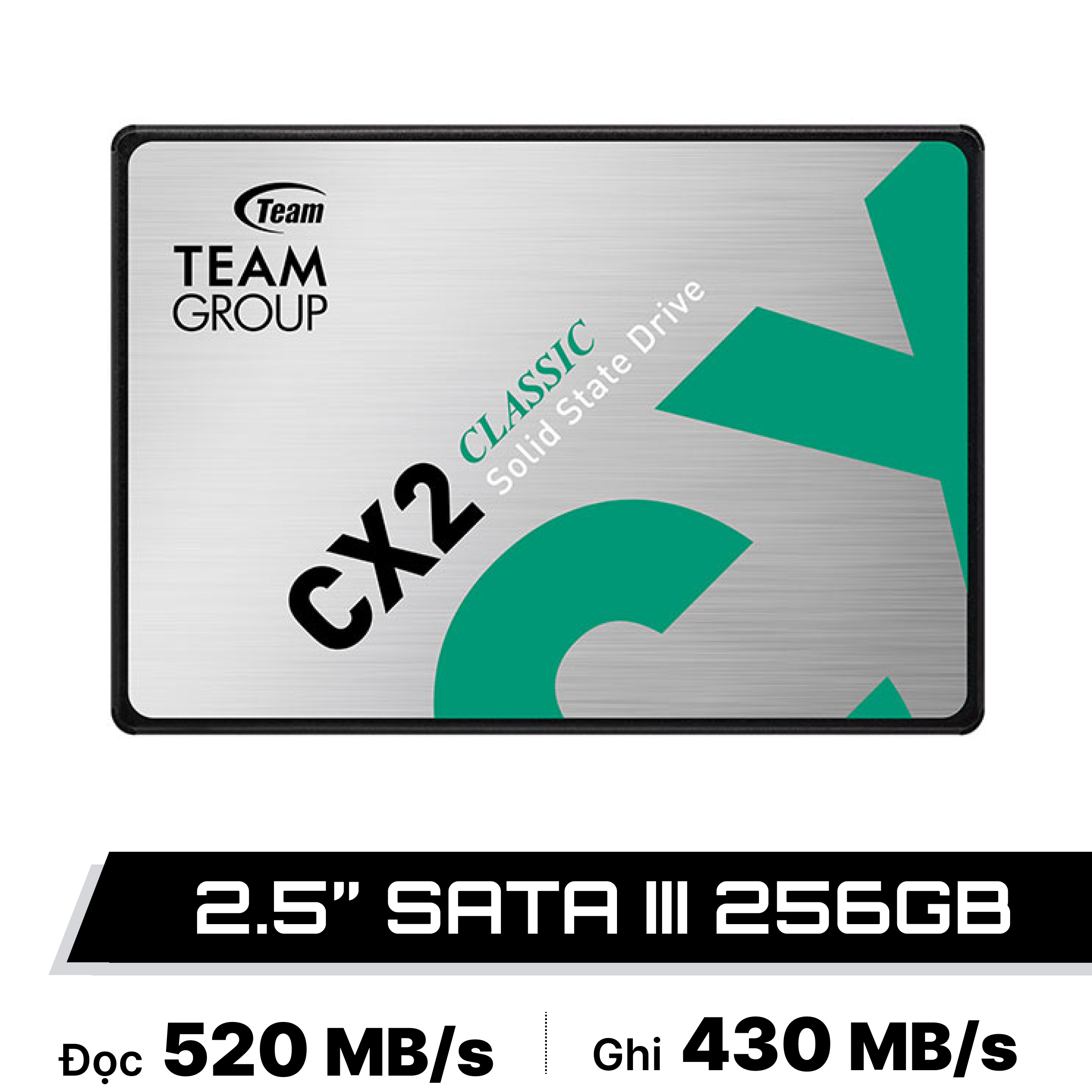SSD Team CX2 2,5 256 GB - SATA 6Gb / s