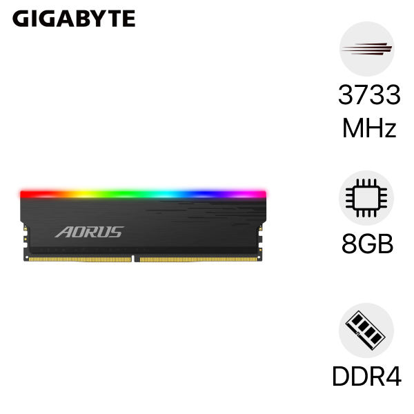 Gigabyte AORUS RGB 16GB Gray Desktop Ram Price in BD