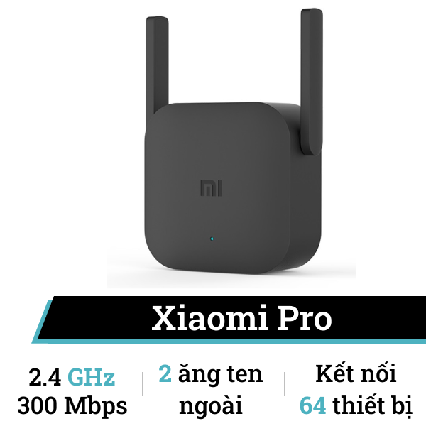 So sánh Bộ kích sóng Wifi Xiaomi Pro và Thiết bị kích sóng Wifi Xiaomi Mi Wifi Extender AC1200