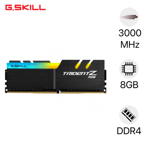 So sánh RAM PC G.SKILL Trident Z RGB 8GB (1X8) 3000MHz DDR4 và RAM PC Kingston Fury Beast Black