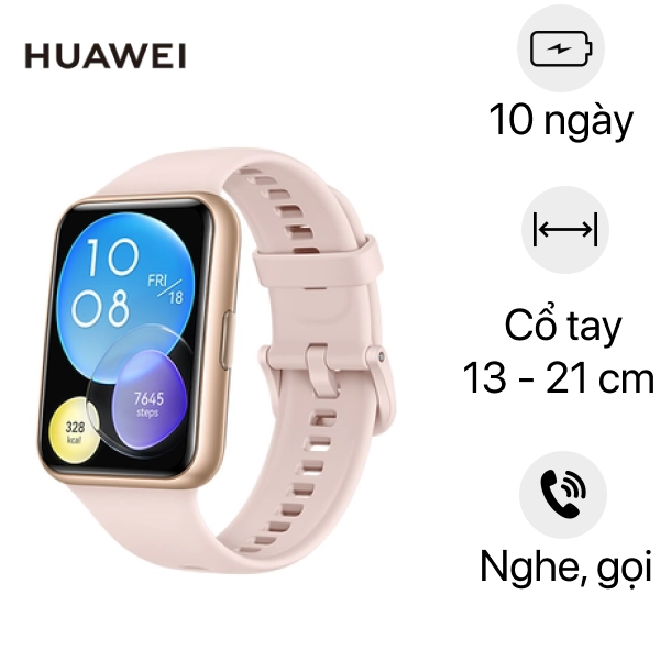 So sánh Đồng hồ thông minh Huawei Watch Fit 2