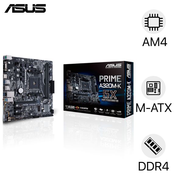 So sánh Mainboard Asus Prime A320M-K