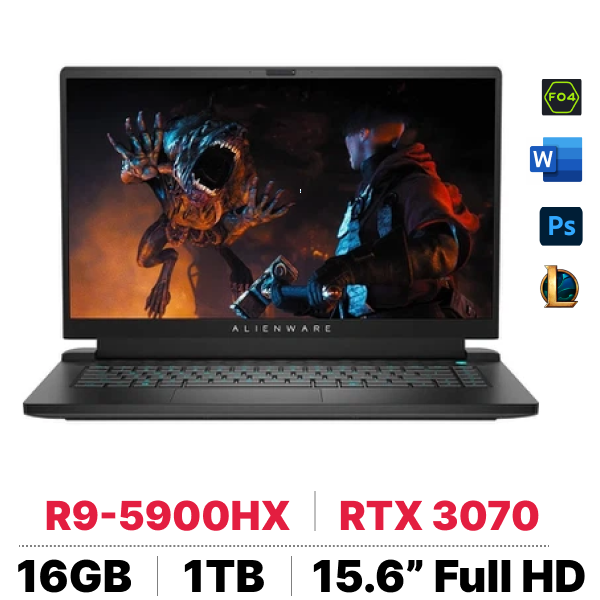 So sánh Laptop Dell Alienware M15 R5 và MacBook Air 15 inch M2 2023 8GB ...