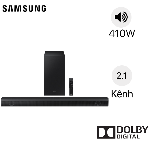 So Sánh Loa Thanh Samsung B-SOUNDBAR B550/XV Và Loa Thanh Samsung HW-B450