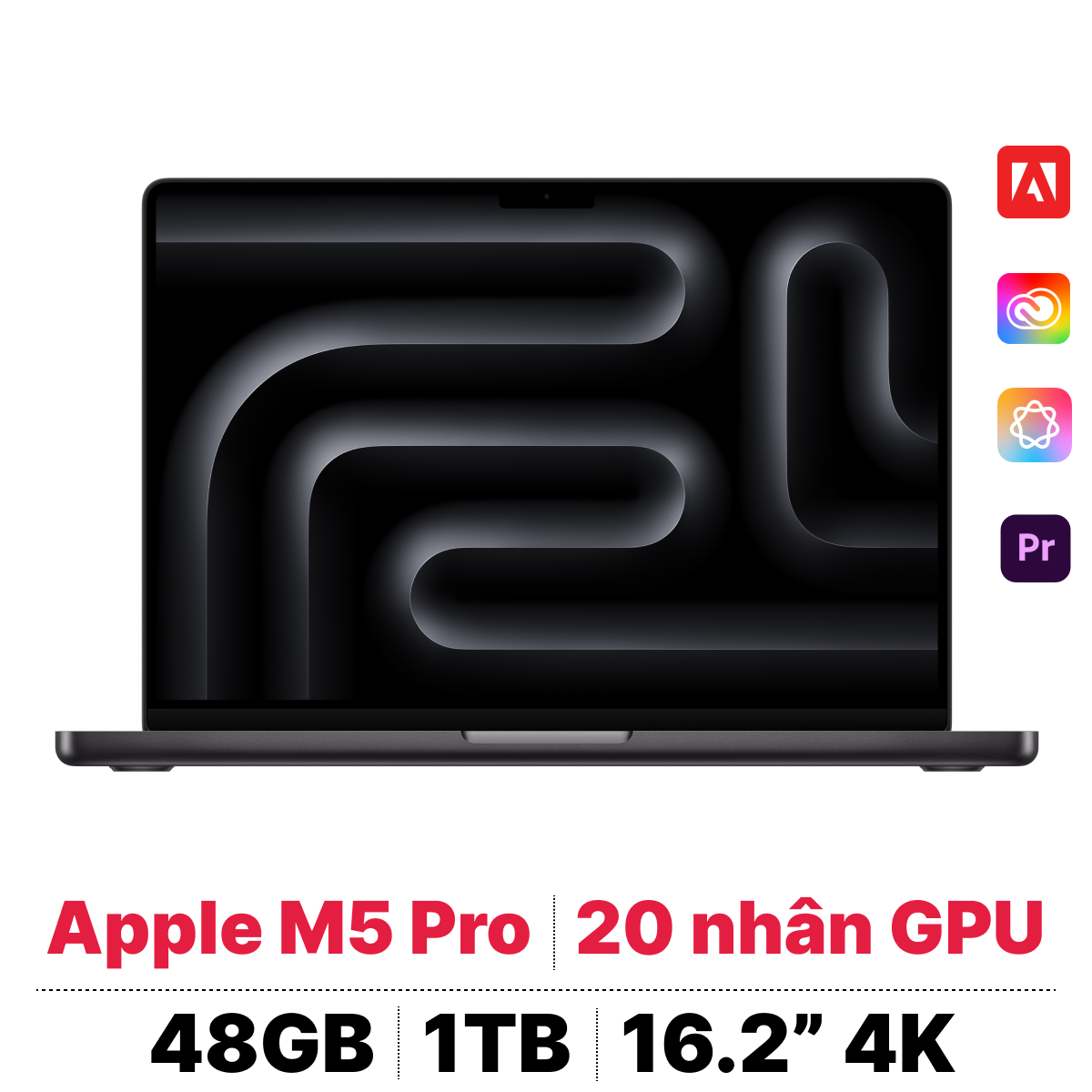 MacBook Pro 16-inch M5 Pro 18C/20C 1TB