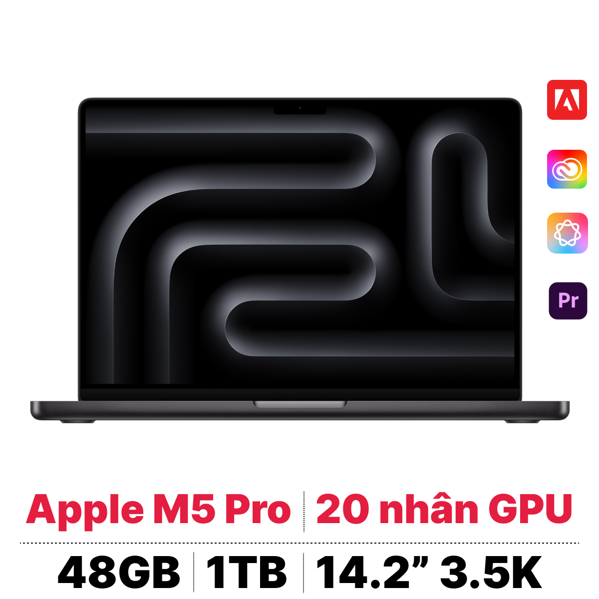MacBook Pro 14-inch M5 Pro 18C/20C 1TB