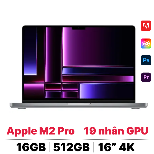 So sánh MacBook Pro 16 inch M2 Pro 2023 (12 CPU - 19 GPU - 16GB - 512GB ...