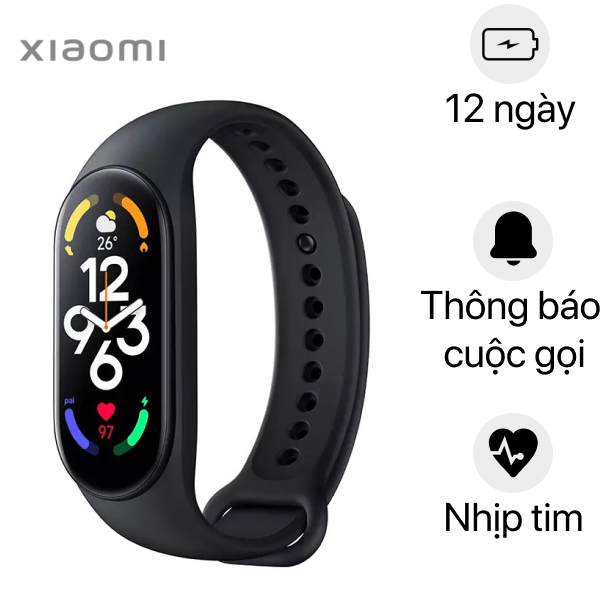 So sánh Vòng đeo tay thông minh Xiaomi Mi Band 7