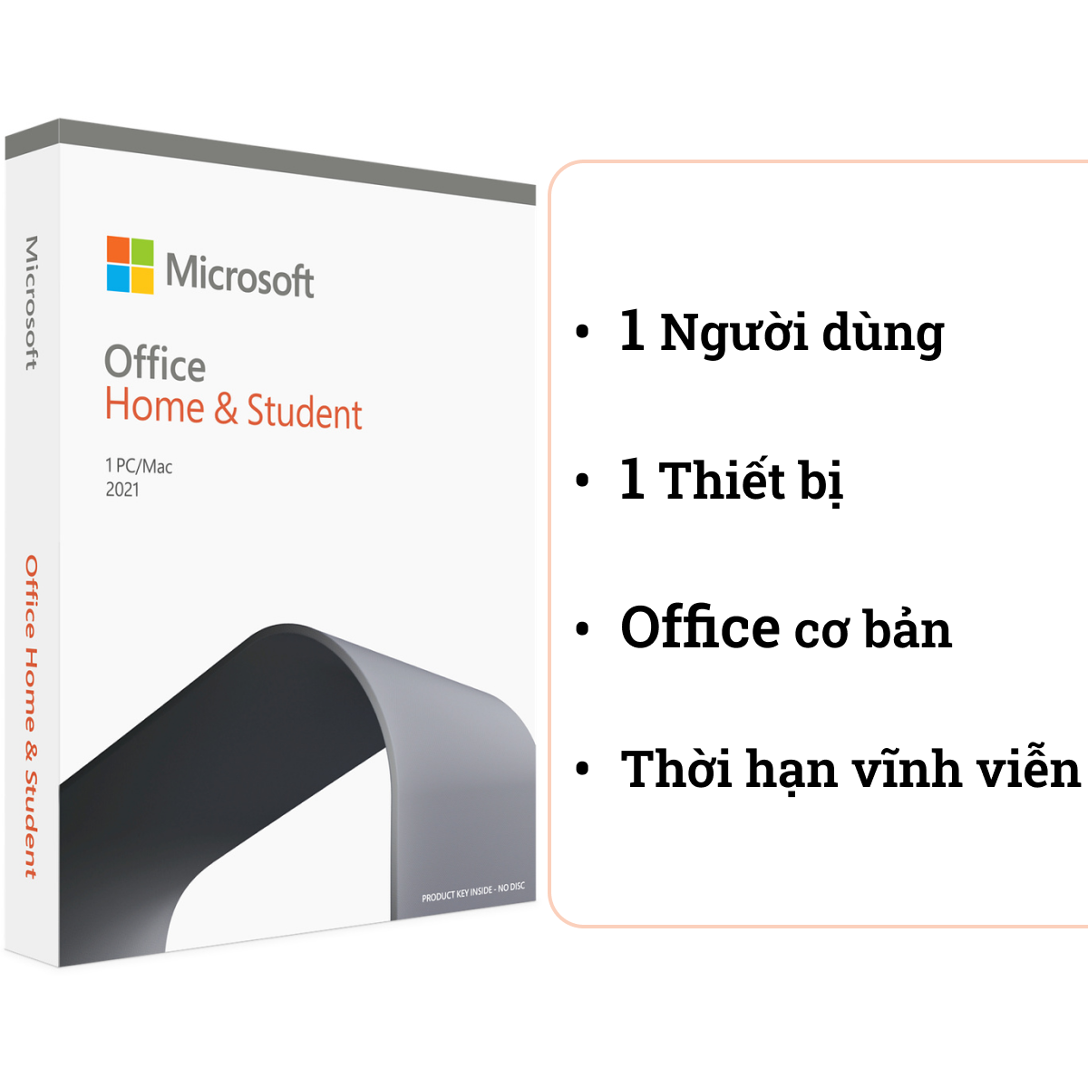 So sánh Phần mềm Microsoft Office Home & Student 2021 và Phần mềm Microsoft Windows 11 Home