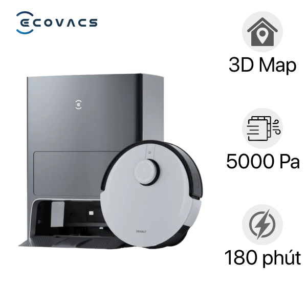 7 PièCes pour ECOVACS DEEBOT X1 OMNI-TURBO Aspirateur Robot Lavable Tampons de Vadrouille