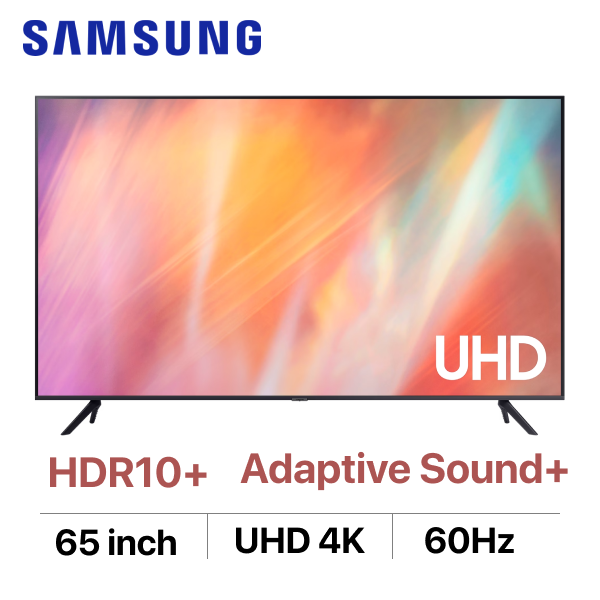 So sánh Smart Tivi Samsung UHD 4K 65 INCH 65AU7700
