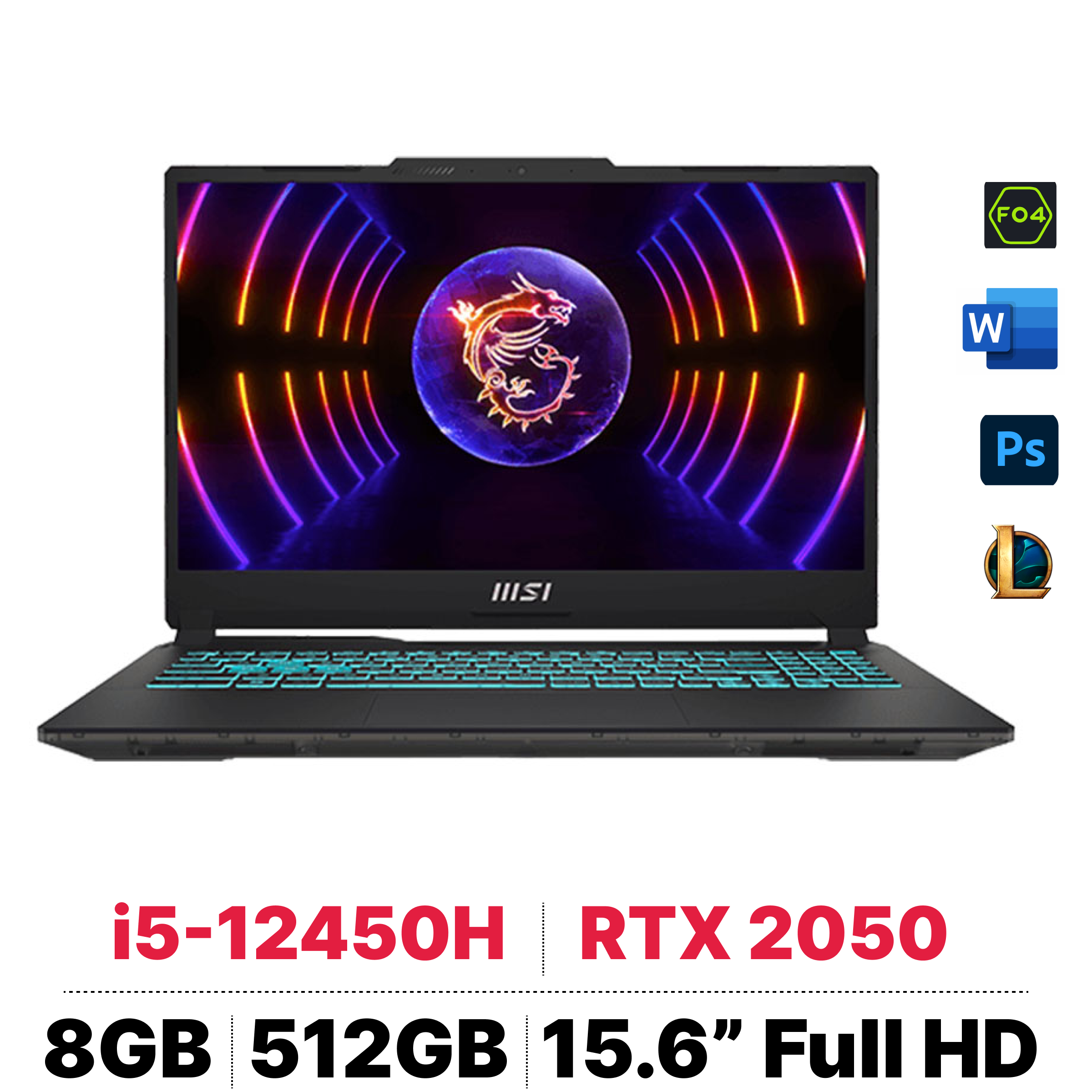 So sánh Laptop MSI Cyborg 15 A12UCX-281VN và Laptop MSI Gaming GF63 ...