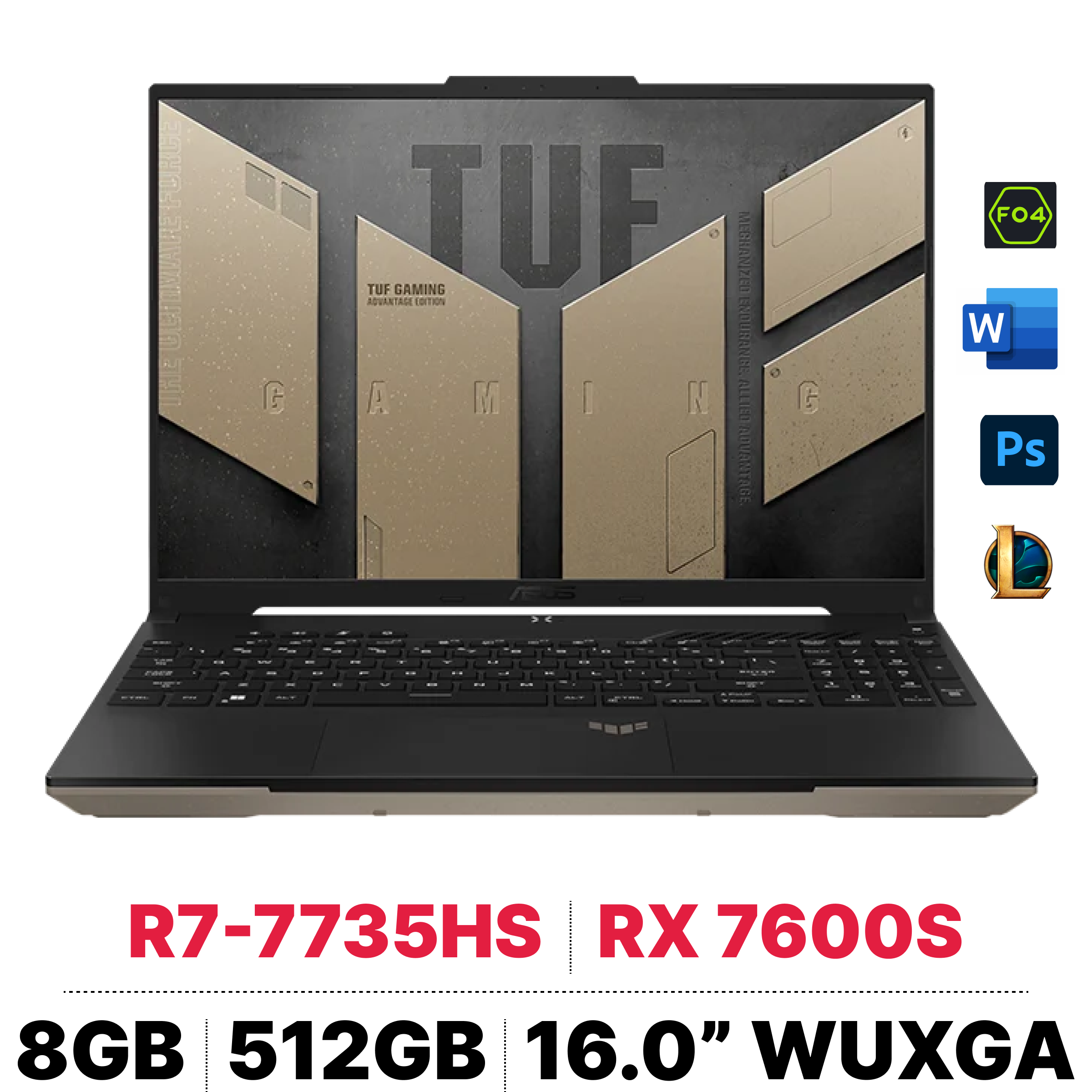 So sánh Laptop ASUS TUF Gaming A16 Advantage Edition FA617NS-N3486W và ...