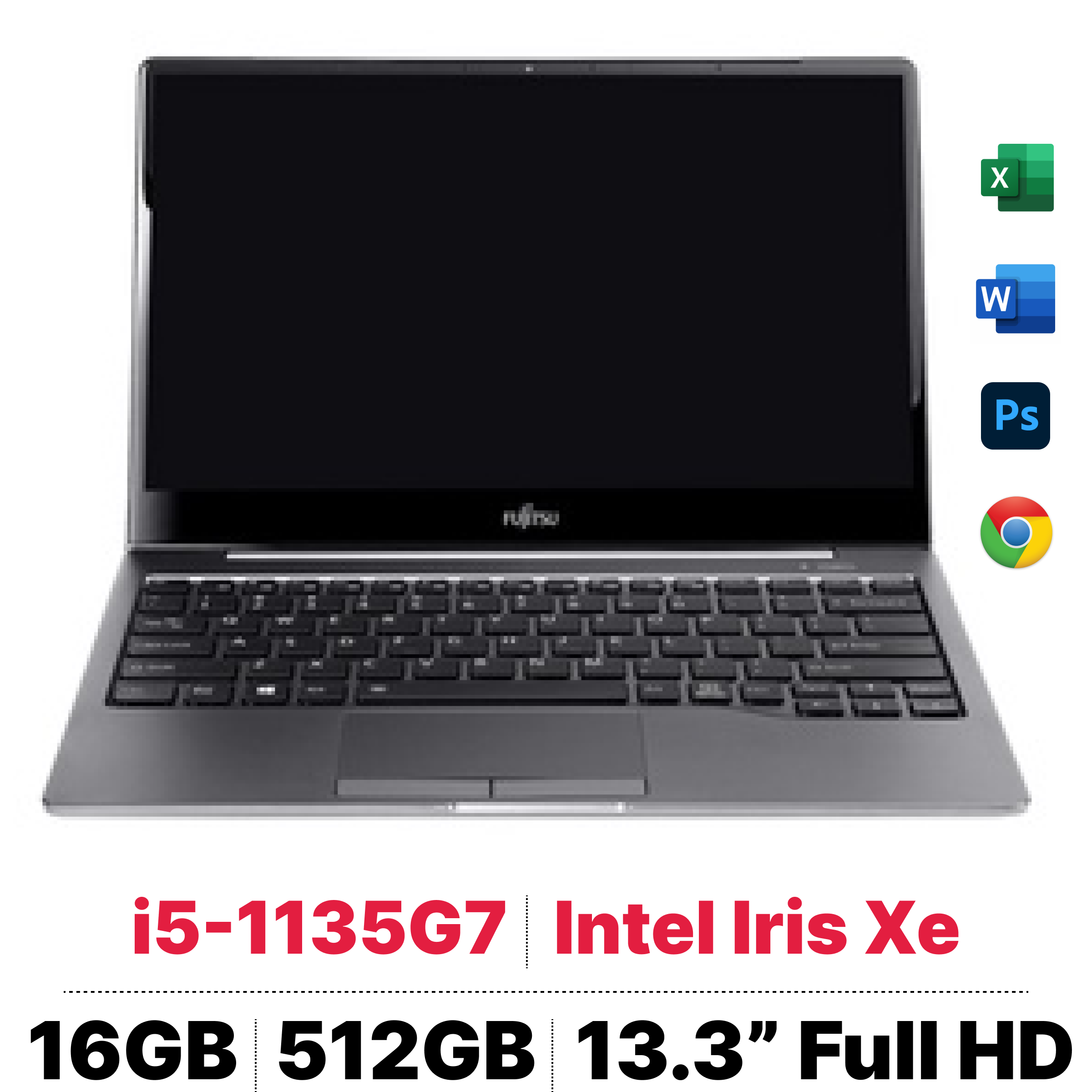 So sánh Laptop Fujitsu CH 9C13A1 4ZR1J05323 và Laptop ASUS Gaming Rog ...