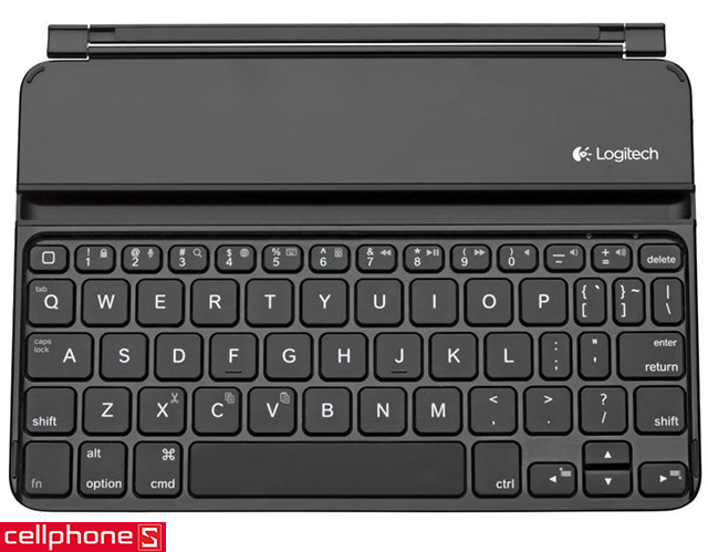 Logitech Ultrathin Keyboard Cover den cho iPad Mini
