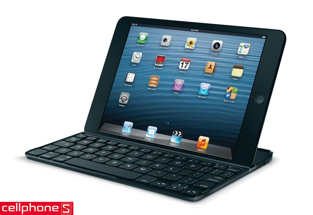 Logitech Ultrathin Keyboard Cover den cho iPad Mini