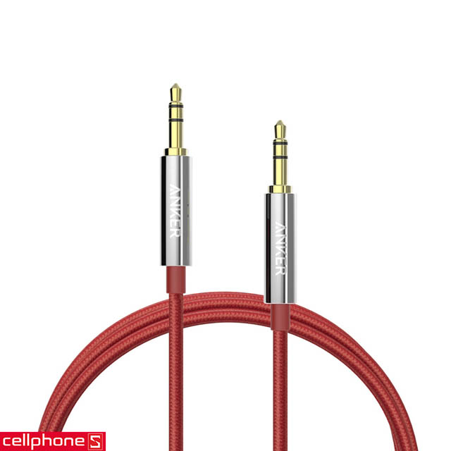 Cáp Anker SoundLine 3.5 mm Nylon Braided Auxiliary Audio Cable 1.2 m