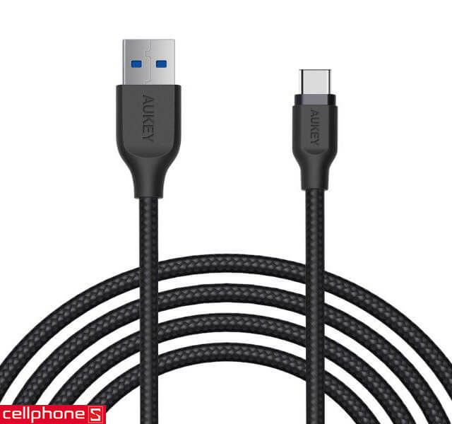 Cáp AUKEY CB - AC2 USB 3.1 to USB - C 2 m