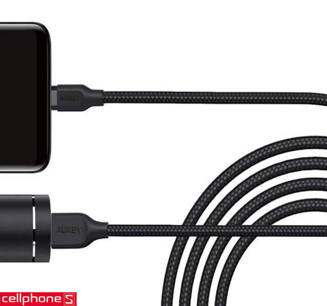Cáp AUKEY CB - AC2 USB 3.1 to USB - C 2 m