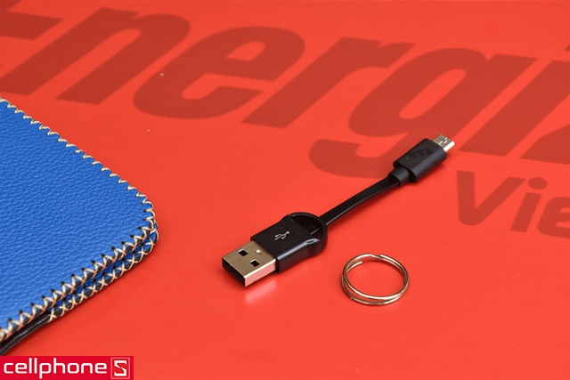 Cáp Energizer Micro USB 8 cm C21UBMCA