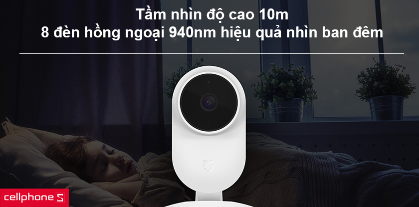 Chế độ quay hồng ngoại rõ nét vào ban đêm