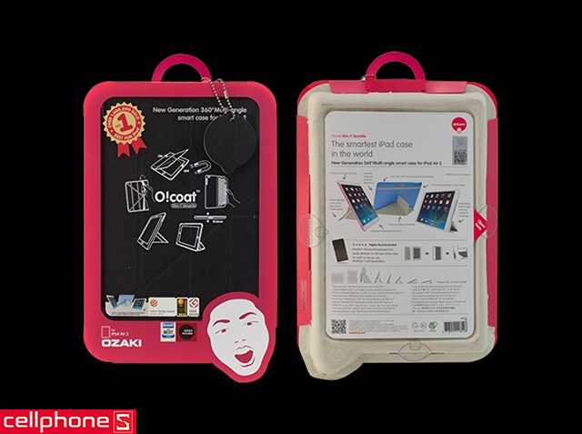 Bao da cho iPad Air 2 - Ozaki O!coat Slim Y Versatile