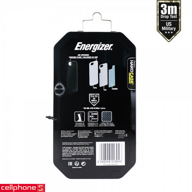 Ốp lưng cho iPhone 6 / 6S - Energizer Hard Case Professional ENCOUL3MIP6CB