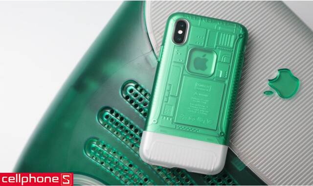 Ốp lưng cho iPhone X - Spigen Classic C1 Case