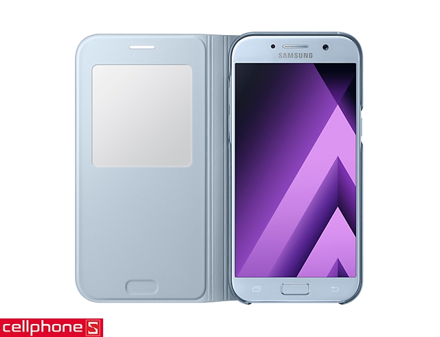 Bao da cho Galaxy A5 (2017) - Samsung S View Standing Cover