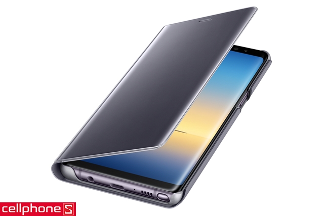 Bao da cho Galaxy Note 8 - Samsung Clear View Standing Cover EF-ZN950