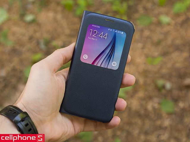 Bao da cho Galaxy S6 - Samsung S View Cover