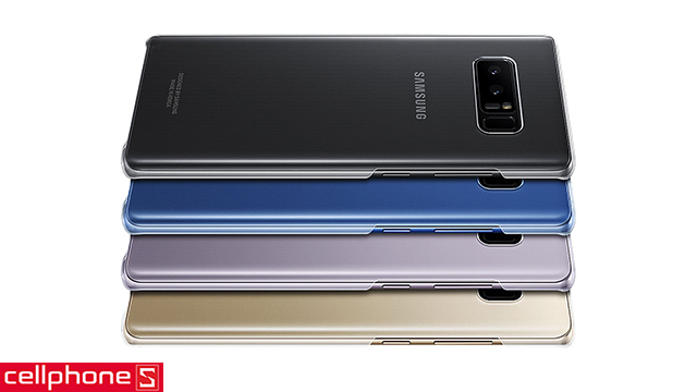 Ốp lưng cho Galaxy Note 8 - Samsung Clear Cover EF-QN950
