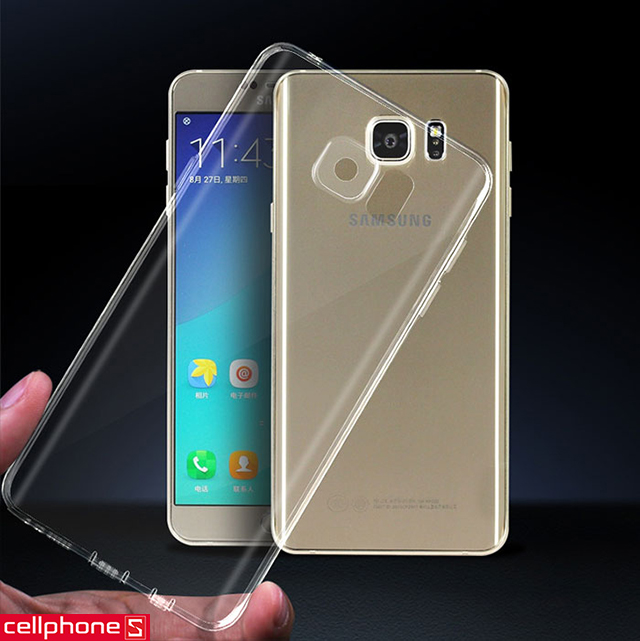 Ốp lưng cho Galaxy S6 edge - Samsung Clear Cover