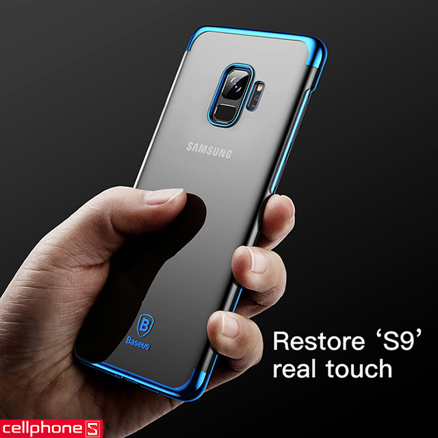 Ốp lưng cho Galaxy S9+ - Baseus Glitter Case