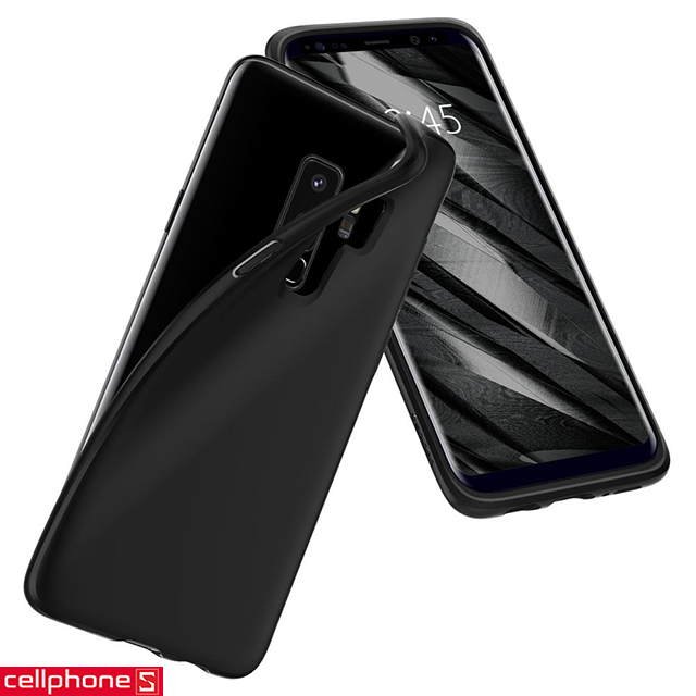 Ốp lưng cho Galaxy S9+ - Spigen Liquid Crystal Case