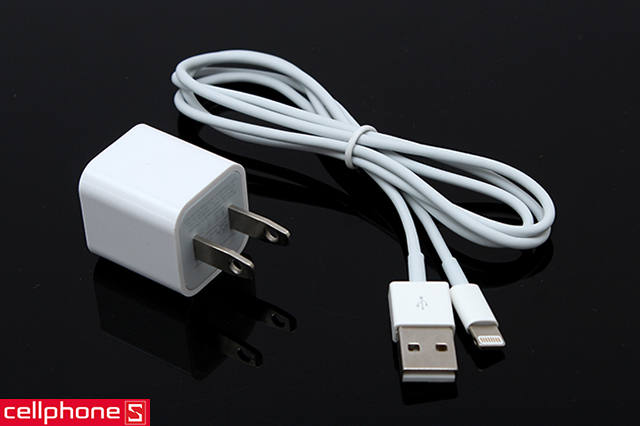 Combo sạc iPhone, cáp Lightning (Foxconn)