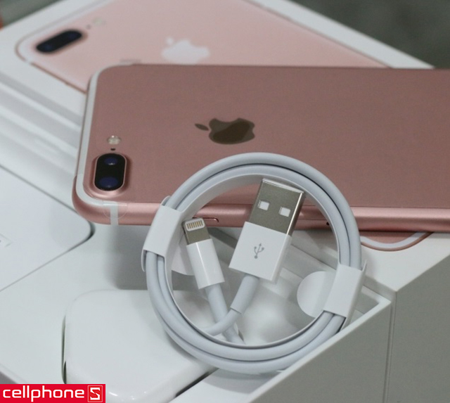 Combo sạc iPhone, cáp Lightning, tai nghe EarPods (Foxconn)