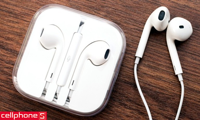 Combo sạc iPhone, cáp Lightning, tai nghe EarPods (Foxconn)
