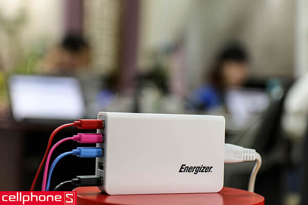 Sạc Energizer Classic Smart Multiport 5 USB Charger