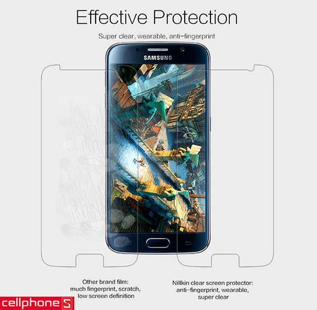 Miếng dán màn hình dành cho Galaxy S7