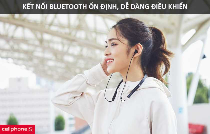 Xiaomi Collar Youth có 3 nút điều khiển bạn lựa chọn phát nhạc, điều chỉnh âm lượng và trả lời cuộc gọi rất thuận tiện