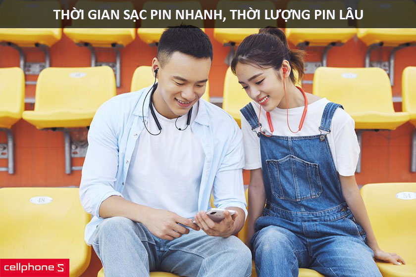 Người dùng có thể sạc đầy pin cho tai nghe Xiaomi Collar Youth chỉ trong vòng 1 giờ đồng hồ