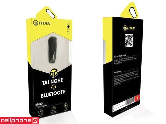 Tai nghe Bluetooth TITAN TB-02