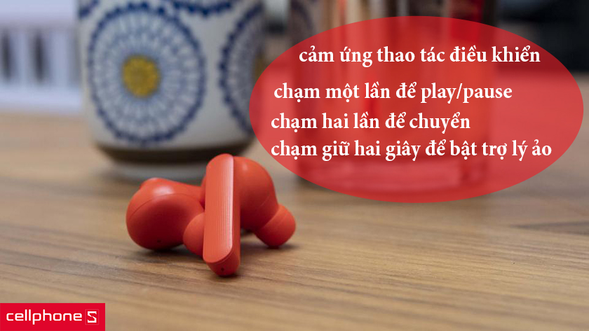 cảm ứng để thao tác điều khiển