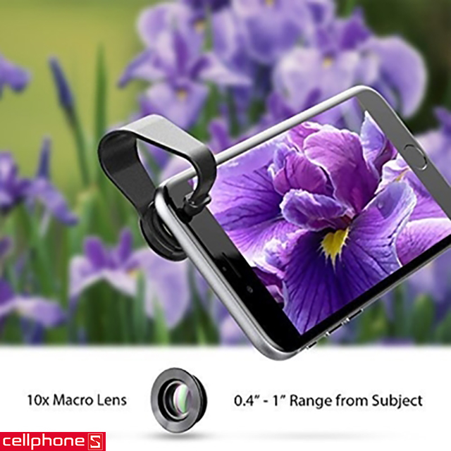 Ống kính điện thoại Aukey PL-A1 3-in-1 Clip-on Smartphone Lens Set